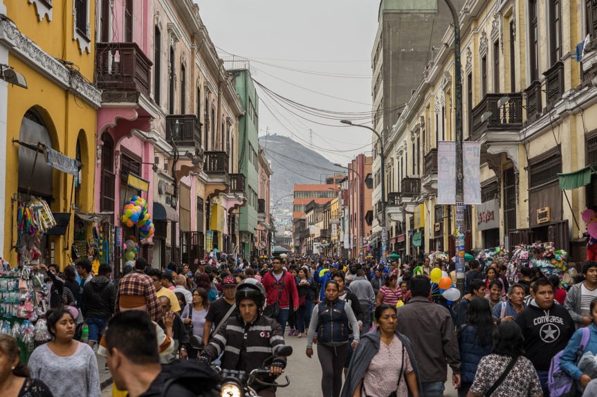 Street in Peru