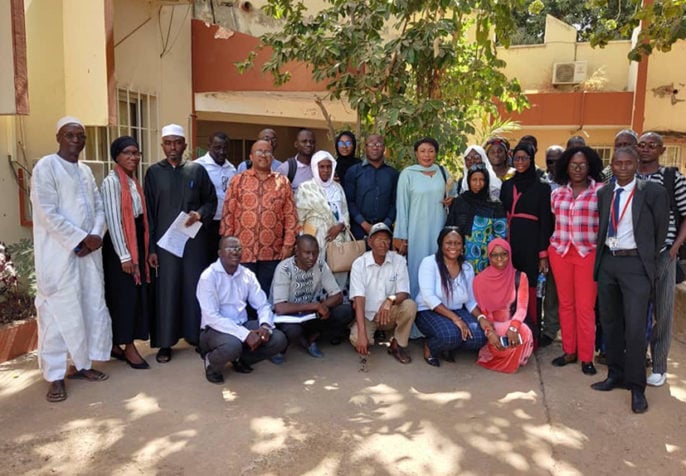 Participants from ICNL's February 2020 three-day consultative meeting in Banjul-The Gambia on the country’s new NGO bill. (Photo: ICNL)