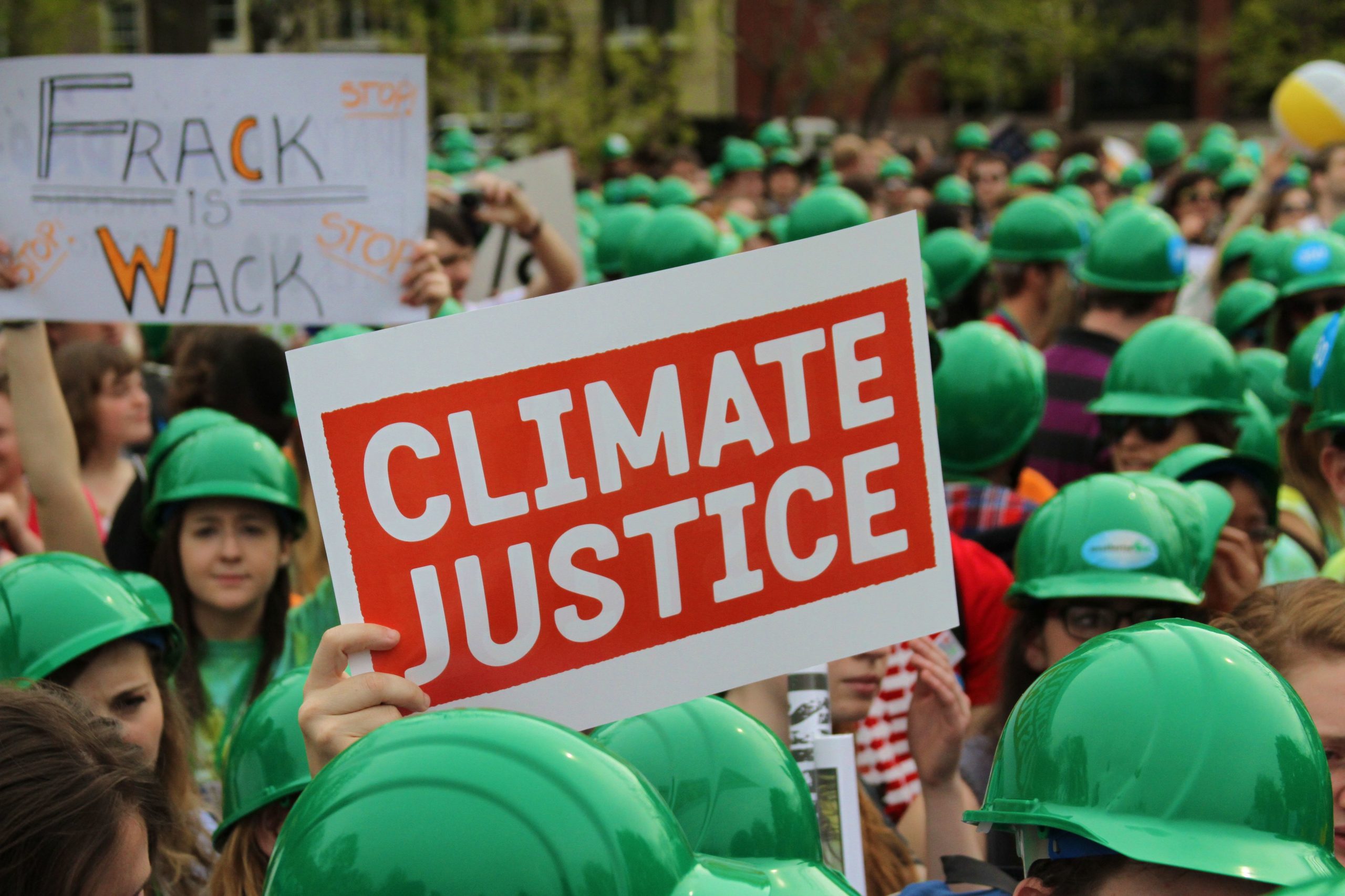 Climate justice protest. (Photo: Linh Do/Flickr)