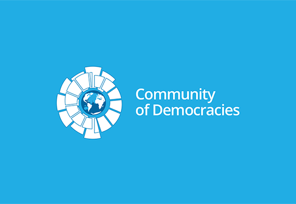 Community of Democracies logo