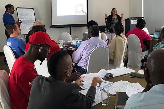 ICNL facilitates multi-sector dialogue on potential reforms to the legal framework for social enterprise in Jamaica. (Photo: ICNL)