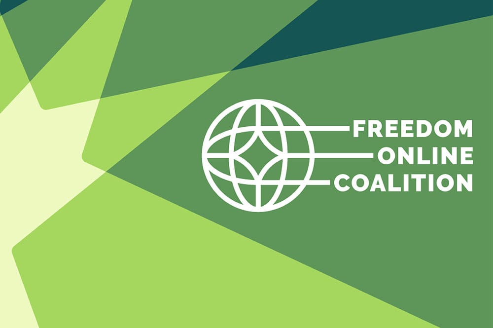 Freedom Online Coalition logo