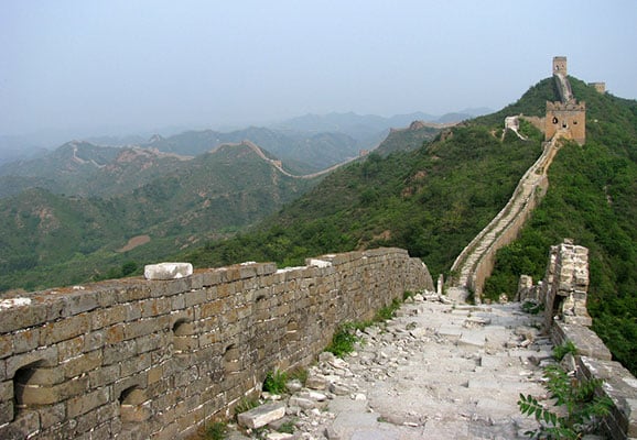 The Great Wall of China (Photo Credit: Peter Dowley)