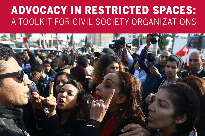 Lifeline Advocacy in Restricted Spaces Toolkit cover image