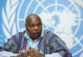 UN Special Rapporteur Maina Kiai (photo credit: Jeff Vize)