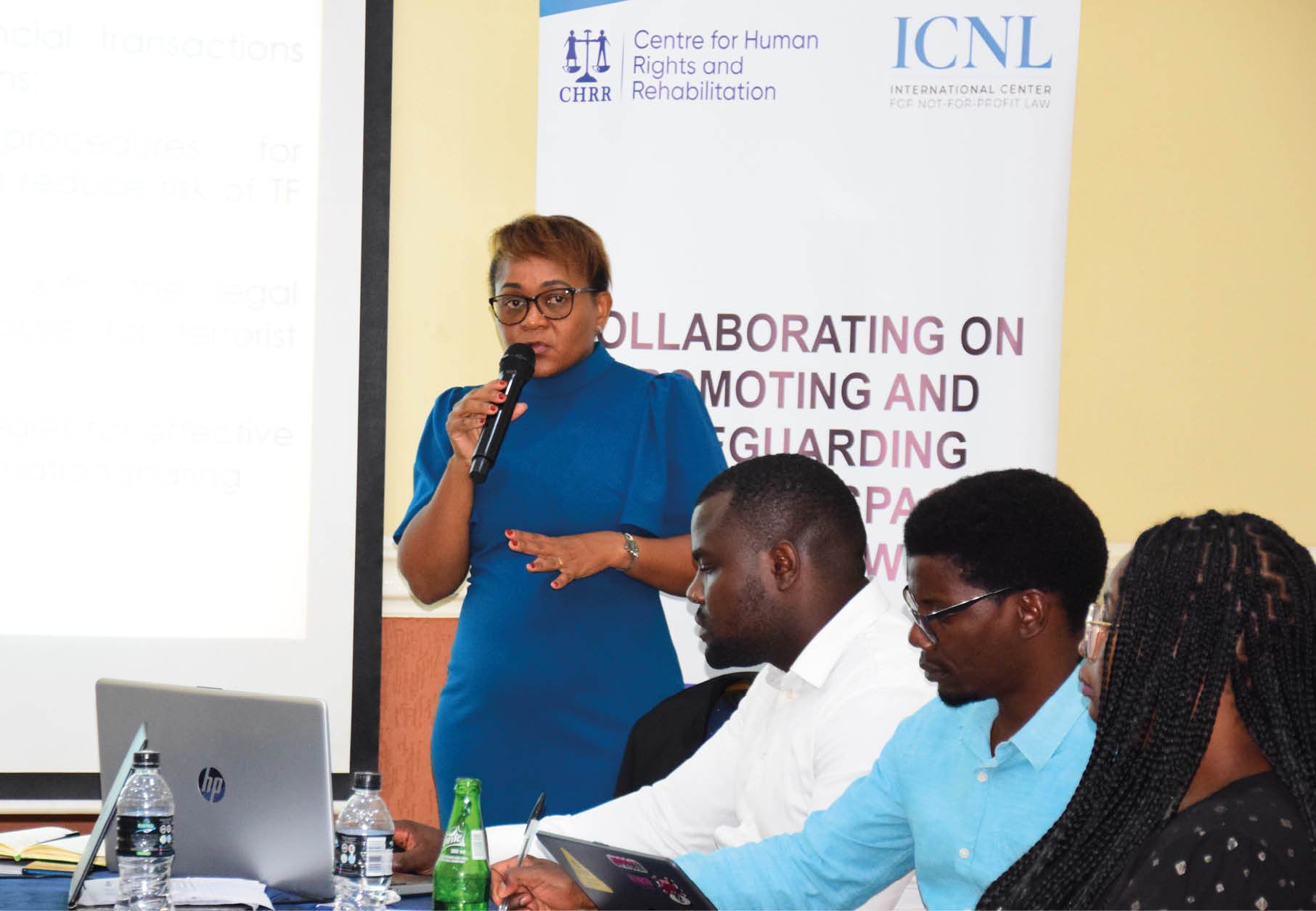 Participants at an ICNL training on FATF issues in Malawi