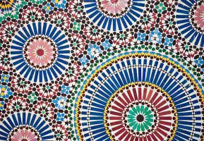 A tile mosaic from Morocco (photo credit: Jörg Reuter/Flickr)