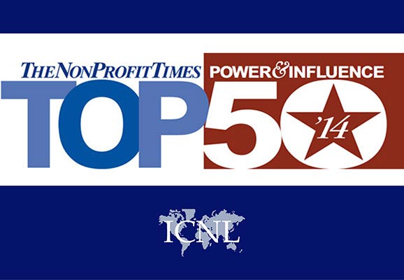 The Non Profit Times names ICNL to its Power & Influence Top 50 for 2014