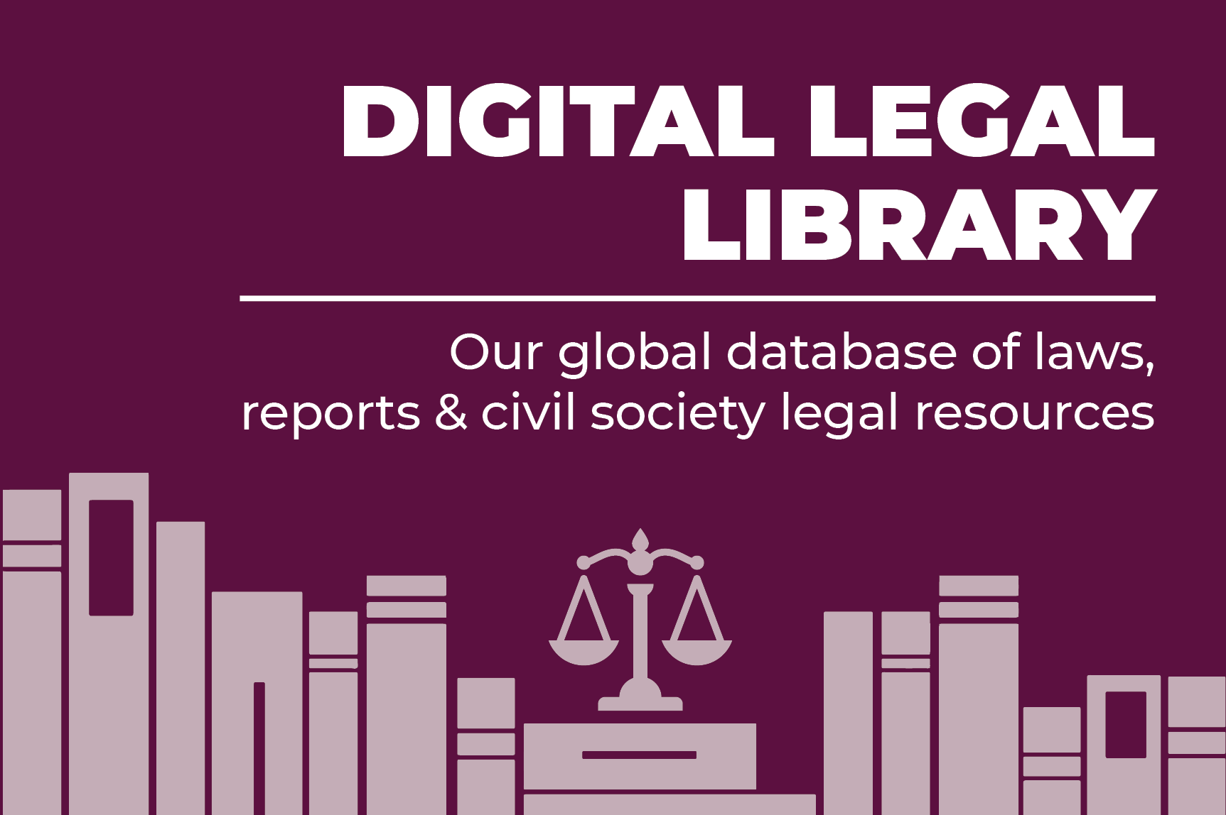 ICNL's Digital Legal Library - landing page button