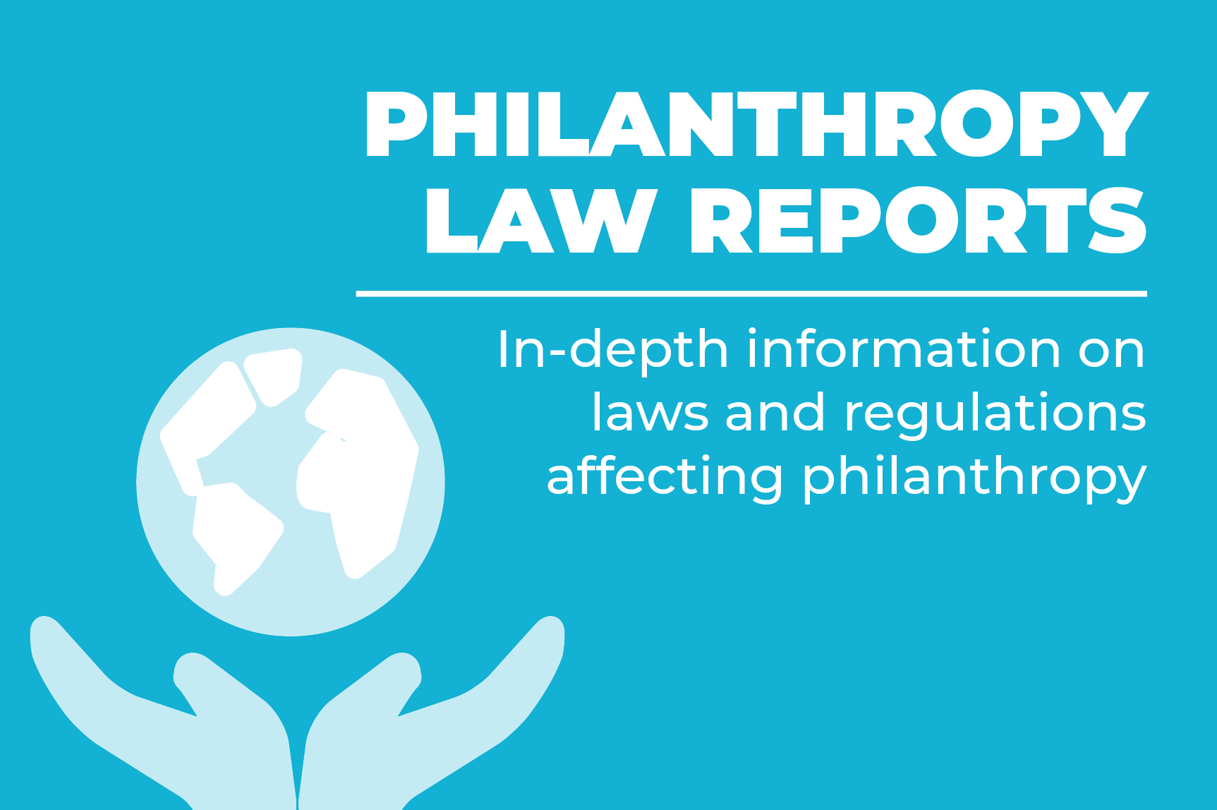 ICNL's Philanthropy Law Reports - landing page button