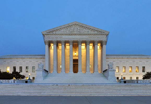 The US Supreme Court building (photo credit: Wikimedia Commons)