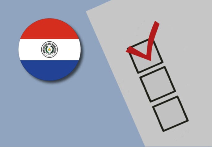 Image of checkboxes with the flag of Paraguay
