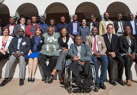 Participants at the African Regional Workshop on Protecting Civic Space (photo: Jeff Vize)
