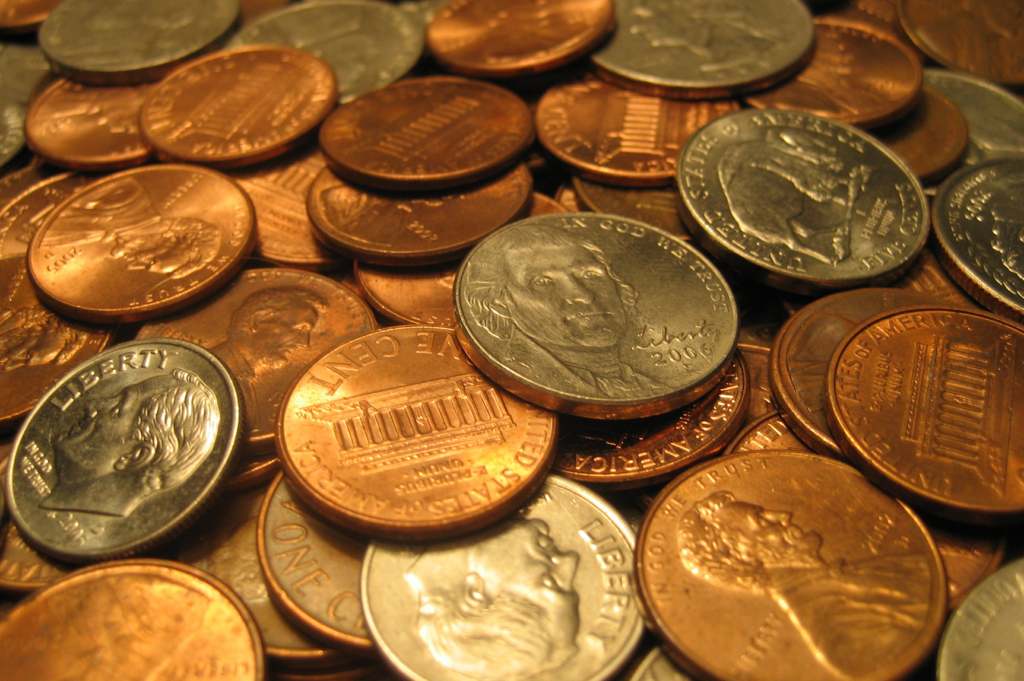 U.S. coins (Photo: Skeeze/Pixabay)