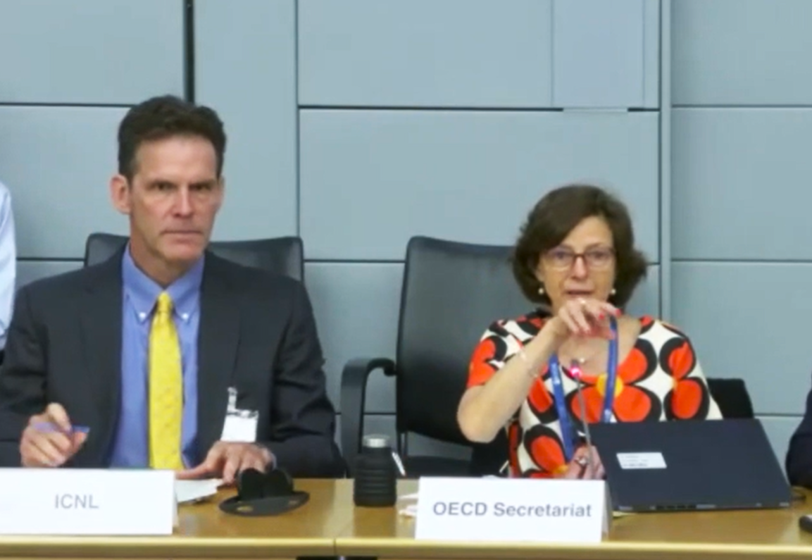 David Moore, OECD roundtable-Protecting civic space in a turbulent world