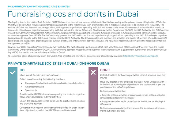 UAE fundraising dos donts Dubai 578x400