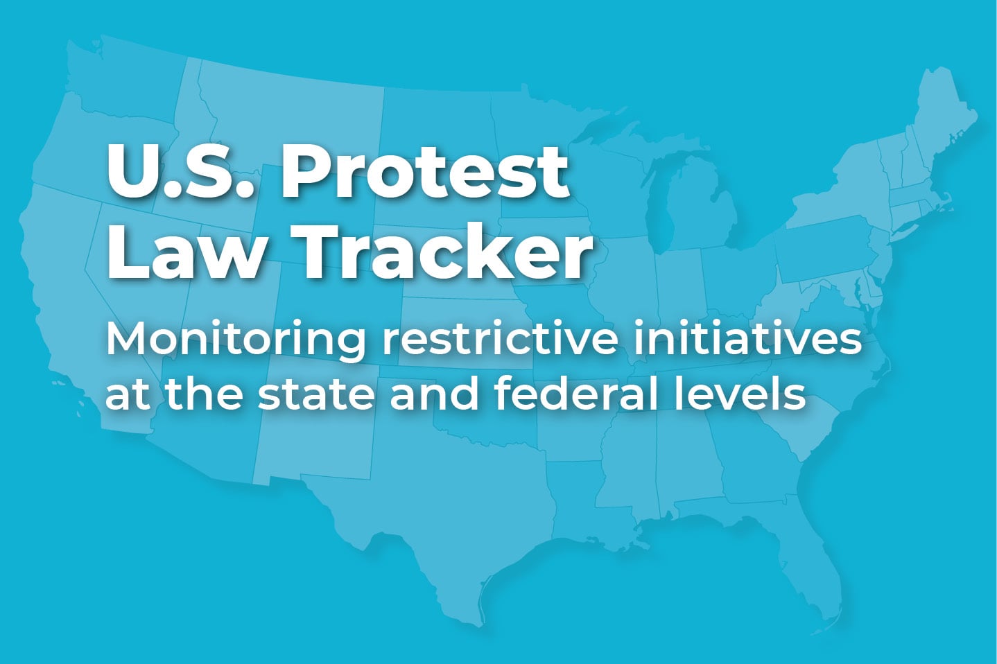 ICNL's U.S. Protest Law Tracker - landing page button