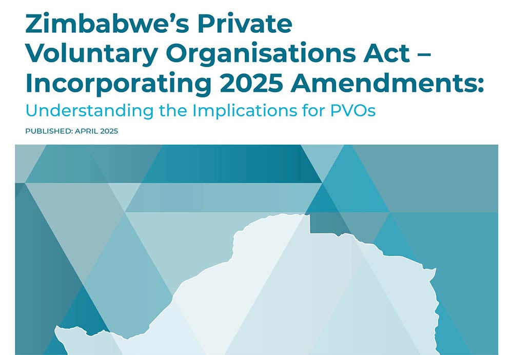 Zimbabwe PVO report cover