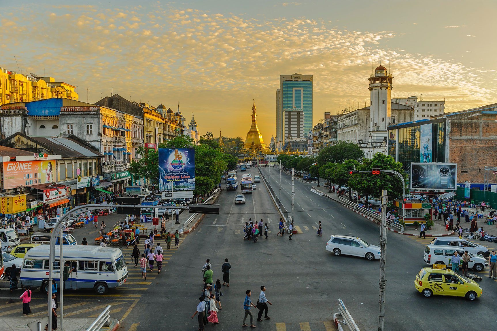 Myanmar (Birma) February 2021 (credit Alexander Schimmeck) Yangon (West), Yangon, Myanmar (Birma) February 2021 (credit Alexander Schimmeck)