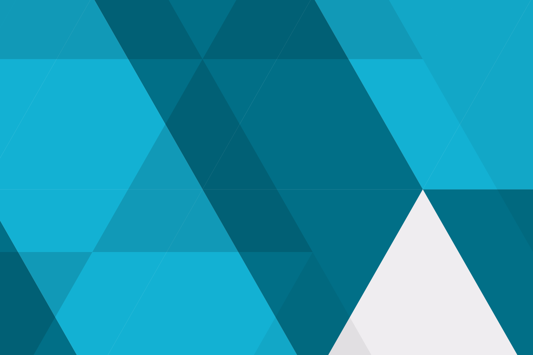 triangle shapes blue and white