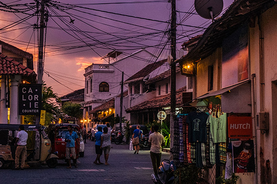 Sri Lanka street scene