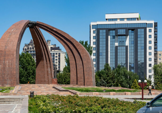 Bishkek, Kyrgyzstan photo credit: Ninara via Flickr