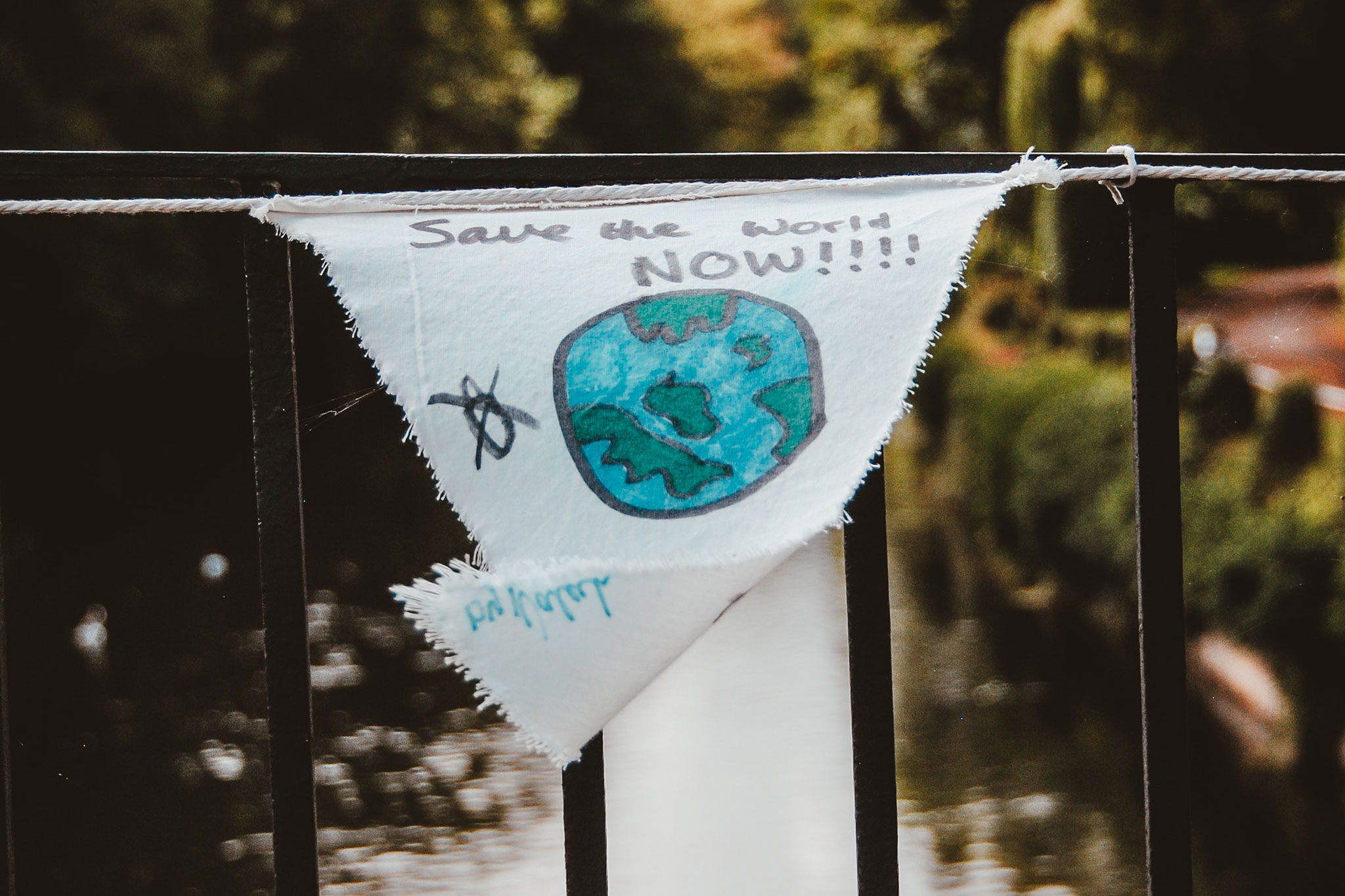 Save The World Now, photo credit: Nik, taken from https://unsplash.com/photos/OouFKZynpAM
