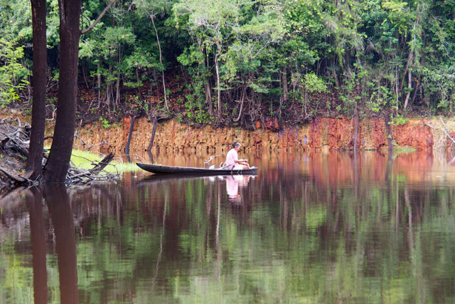 women in canoe on river (photo credit: unsplash.com)