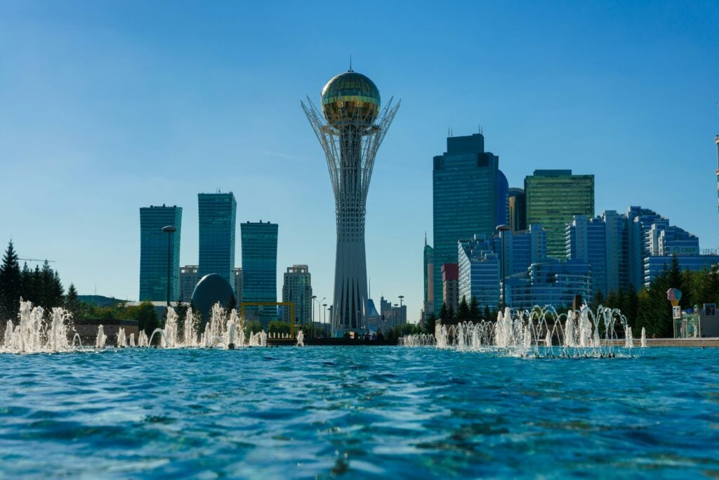 View of Astana, Kazakhstan.  Photo by  Viktor Hesse via Unsplash